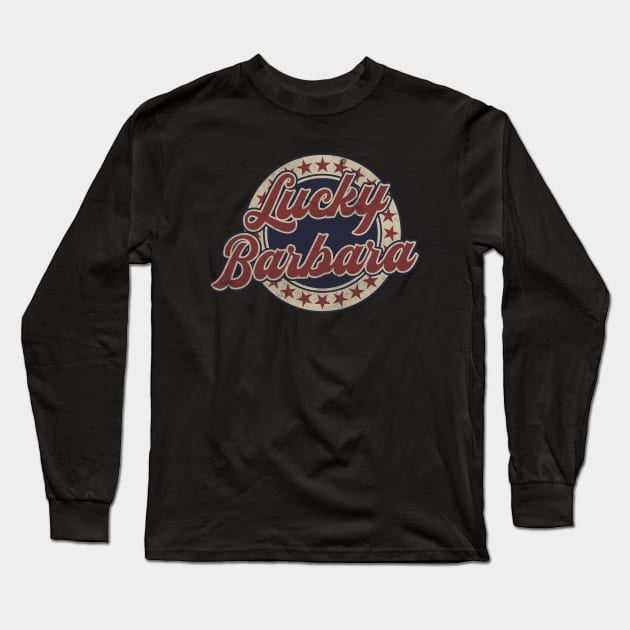 Lucky Barbara (vintage) Long Sleeve T-Shirt by NEFT PROJECT